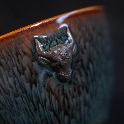 龙德堂陶艺 范泽锋烧 星月 天目盏《相十二·劳德》库存请咨询 商品图3