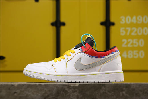 aj1 AJ1 乔丹1代 乔1 乔1低帮系列 Air Jordan 1 Low郭艾伦 蒂芙尼绿白黑拼接黑红拼接白黄黒脚趾灰白蓝小闪电白墨绿黑脚趾白蓝勾黑紫葡萄黑紫脚指白红黑黒脚趾绿黑红 商品图9