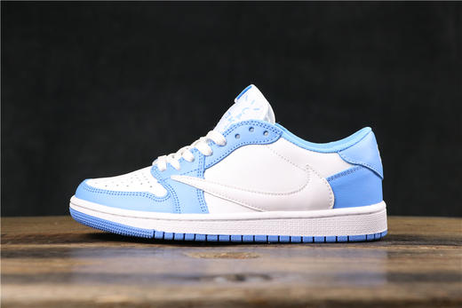 乔丹/Air Jordan aj1 AJ1 Travis Scott xAir Jordan 1 Low OG SP 倒勾北卡蓝倒勾红脚趾倒勾 商品图1