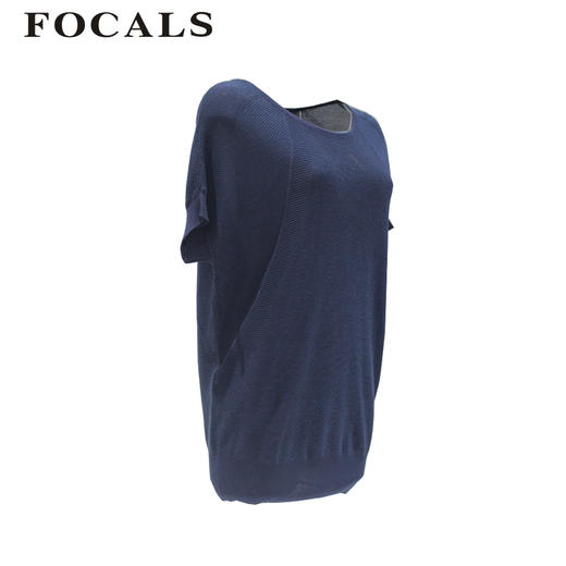 FOCALS福柯斯女装夏季新款半袖针织衫毛衫YWBM093B3 商品图1