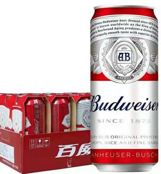 百威啤酒500ml 商品图0