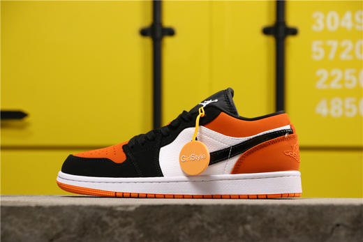 乔丹/Air Jordan aj1 AJ1 乔丹1代 乔1 乔1低帮系列 Air Jordan 1 low "Lakers"黒脚趾绿 黑红脚趾 黑扣碎新黑脚趾全白南海岸白黄湖人黑曜石黑黄脚趾珍珠奶茶 商品图4
