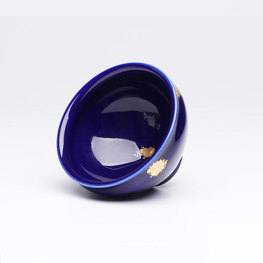 龙德堂陶艺 范泽锋烧 星月 天目盏《蓝宝国王》紫砂胎 库存请咨询 商品图2