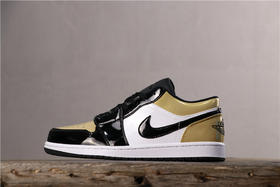 乔丹/Air Jordan aj1 AJ1 乔丹1代 乔1低帮系列 Air Jordan 1 low 黑金脚趾