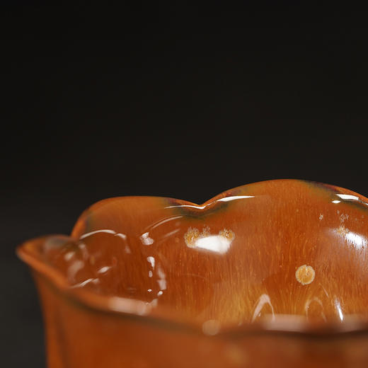 龙德堂陶艺 范泽锋烧 星月 天目盏《玉堂春》库存请咨询客服 商品图1