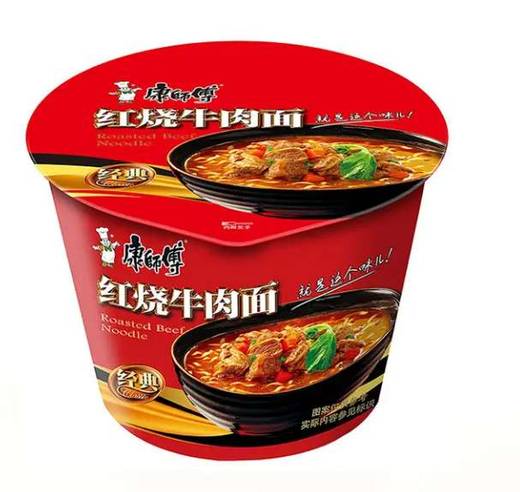 康师傅红烧牛肉桶面 商品图0