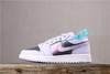 aj1 AJ1 乔丹1代  乔1低帮系列 Air Jordan 1 Low霓虹渐变粉薄荷绿白红炫彩 黑金炫彩紫罗兰玫瑰金黑丝糖果撞色绸 商品缩略图0