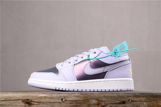 aj1 AJ1 乔丹1代  乔1低帮系列 Air Jordan 1 Low霓虹渐变粉薄荷绿白红炫彩 黑金炫彩紫罗兰玫瑰金黑丝糖果撞色绸 商品图0
