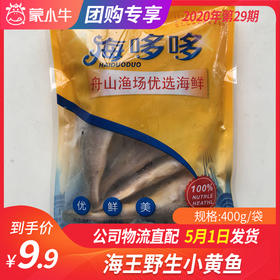 【团长】海王野生小黄鱼	400g/袋