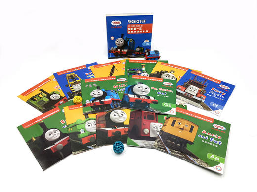 托马斯和朋友我的第一套自然拼读绘本系列 上（13册）可点读 少儿英语 学前教育 商品图1