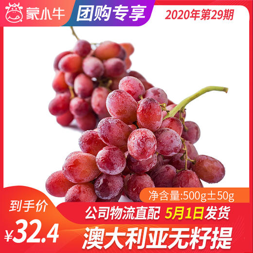 【团长】澳大利亚无籽提	500g±50g 商品图0
