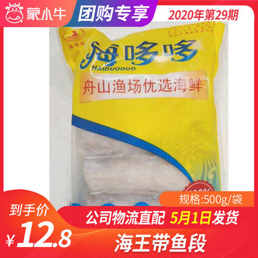 【团长】海王带鱼段 500g/袋 商品图0