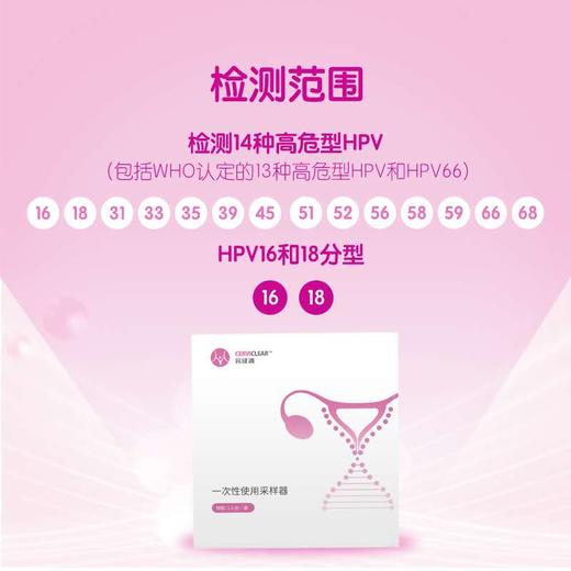 宫证清 首款尿液HPV分子检测 居家检测 商品图2