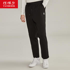 TA19015坦博尔2019秋冬新品外穿直筒羽绒裤