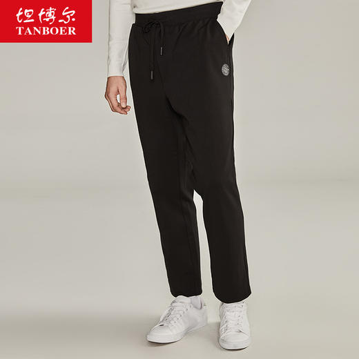 TA19015坦博尔2019秋冬新品外穿直筒羽绒裤 商品图0
