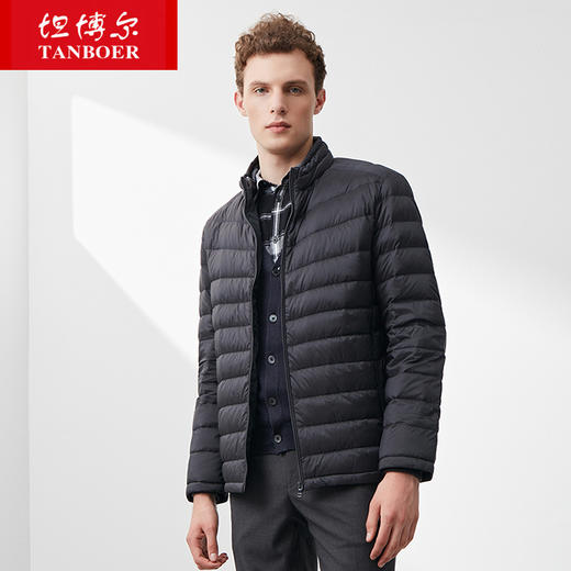 TA18327坦博尔羽绒服男轻薄新款男士短款2018秋冬休闲运动时尚潮 商品图0