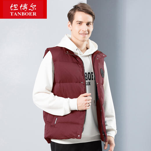 TA18007坦博尔立领商务外穿马夹 商品图0