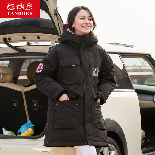 TD19176 坦博尔户外净面连帽情侣款 商品图0
