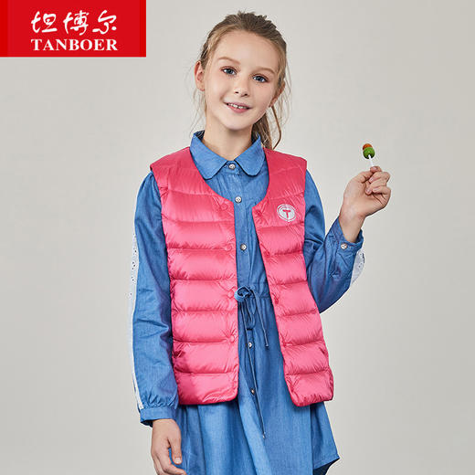 TC19101 坦博尔2019秋冬新品童装马甲 商品图4