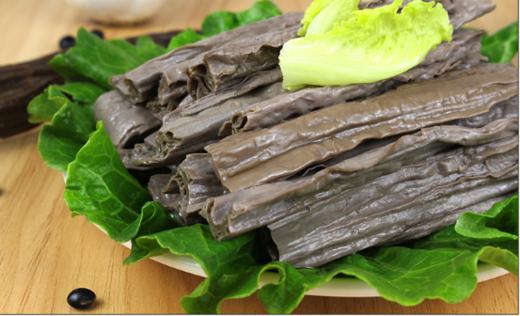 《连府人家》纯黑豆腐竹500g 商品图4