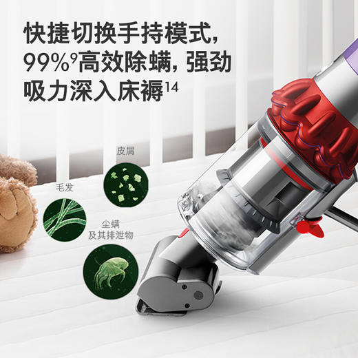全新国行正品戴森Dyson吸尘器 V10 Fluffy Extra手持无线吸尘器 家用除螨 宠物家庭适用 商品图3