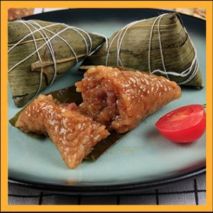 嘉兴鲜肉粽子500G(网兜装)8个 商品图0