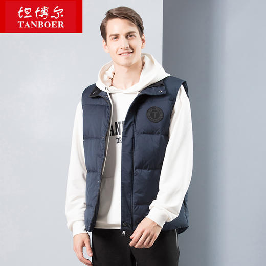 TA18007坦博尔立领商务外穿马夹 商品图2