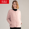 TB19028坦博尔2019新款秋冬羽绒服短款女内搭羽绒內恤保暖外套 商品缩略图3