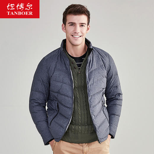 TA19333 坦博尔2019秋冬立领轻羽绒 商品图1