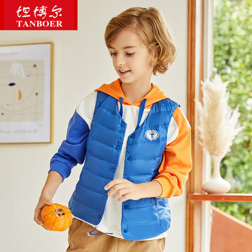 TC19101 坦博尔2019秋冬新品童装马甲 商品图2