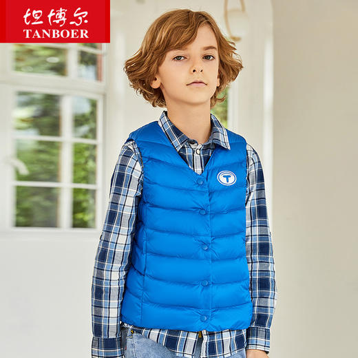 TC19101 坦博尔2019秋冬新品童装马甲 商品图5