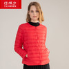 TB19028坦博尔2019新款秋冬羽绒服短款女内搭羽绒內恤保暖外套 商品缩略图0