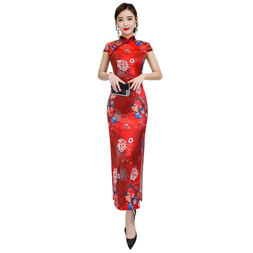 上海旗袍厂中国风连衣裙修身显瘦日常旗袍（临时） 商品图5