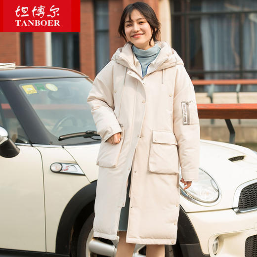 TD19186坦博尔女净面长款连帽 商品图3
