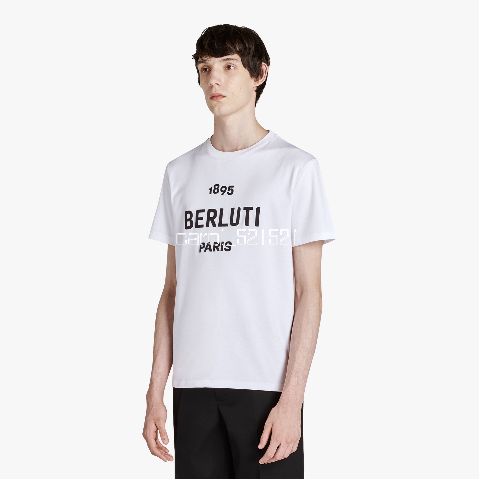 berluti logo t恤衫 两色 官网:3,900