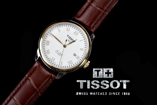 天梭力洛克机械表，TIssot T41单历， 商品图7