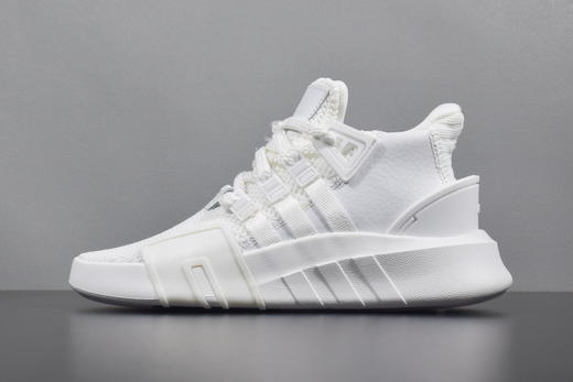 Adidas EQT BASK ADV 三叶草  ART黑白绿黑白白蓝桔白黑蓝黑色白色 商品图5