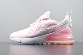 Nike Air Max 270 半掌气垫女子慢跑步鞋粉色/白白粉黑白黑绿白黄粉白蓝红