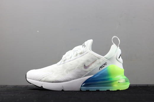 Nike Max 270 耐克半掌气垫跑步鞋黑白黑兰白黑粉黑色白 商品图4