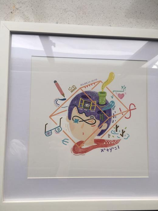 郭郭 插画系列 几何系列 手绘插画 商品图3