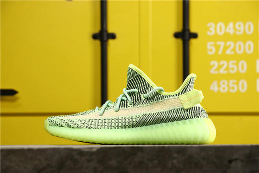 阿迪达斯-Adidas 350v2椰子冰蓝天鹅白紫粉天使 蓝美洲限定 粘土 镂空黑荧光绿  天使紫外线变色 商品图6