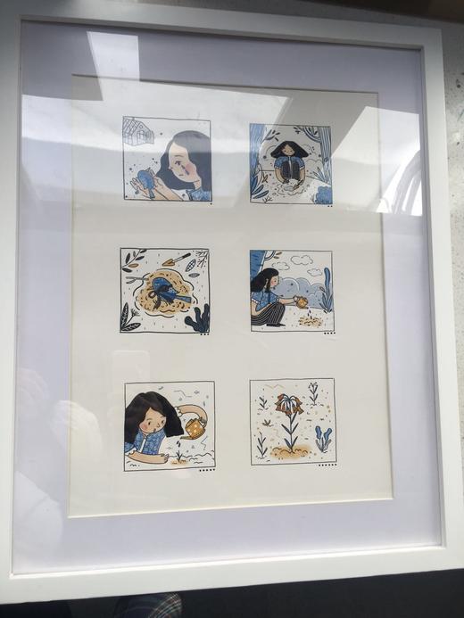 郭郭 插画系列 生活之间 手绘插画 商品图2