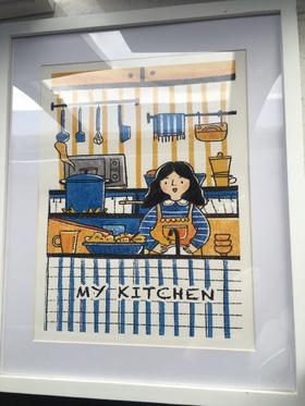 郭郭 插画系列 生活之间 手绘插画