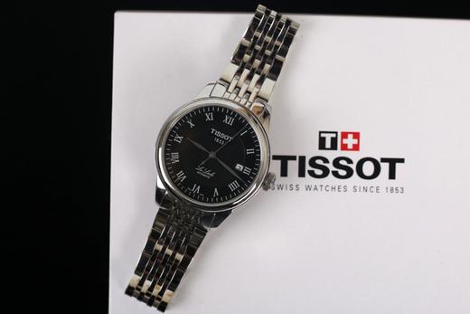 天梭力洛克机械表，TIssot  T41单历，该系列手表以细致入微的细节处理充分展现了优雅的设计。蓝宝石防刮防磨镜面⌚表盘直径39mm，🤓表壳材质316精钢！ 商品图3