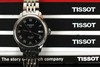 天梭力洛克机械表，TIssot  T41单历，该系列手表以细致入微的细节处理充分展现了优雅的设计。蓝宝石防刮防磨镜面⌚表盘直径39mm，🤓表壳材质316精钢！ 商品缩略图4