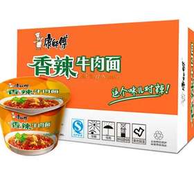 康师傅桶香辣面