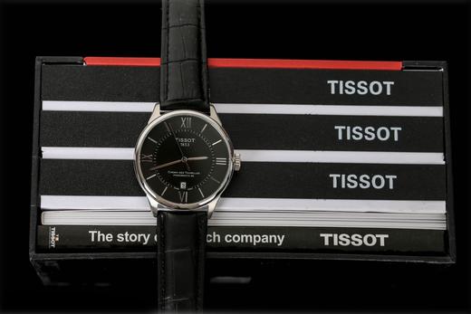 原单品质 Tissot 天梭  杜鲁尔系列 经典T099. 杜鲁尔自动机械表，黄晓明同款 原厂配件➕进口机械机芯。蓝宝石玻璃，尺寸：42mm*10.89mm 商品图6