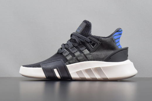 Adidas EQT BASK ADV 三叶草  ART黑白绿黑白白蓝桔白黑蓝黑色白色 商品图3