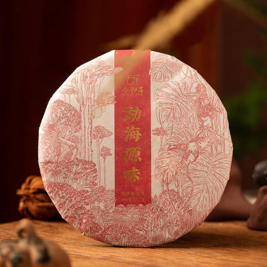 合和昌丨普洱熟茶 勐海源味 熟普 2019年 357g 配手提袋 商品图0