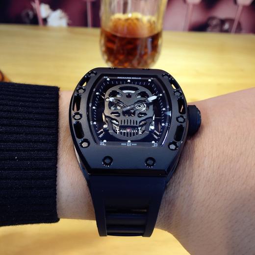 【Richard Mille 】理查RM052颅骨腕表全新延续特别版金鬼款  骷髅头图案更惊悚炫酷抢眼敖，装置原装进口机械机芯，沿用高度纯钢铸造壳身，注重每一处细节 商品图0
